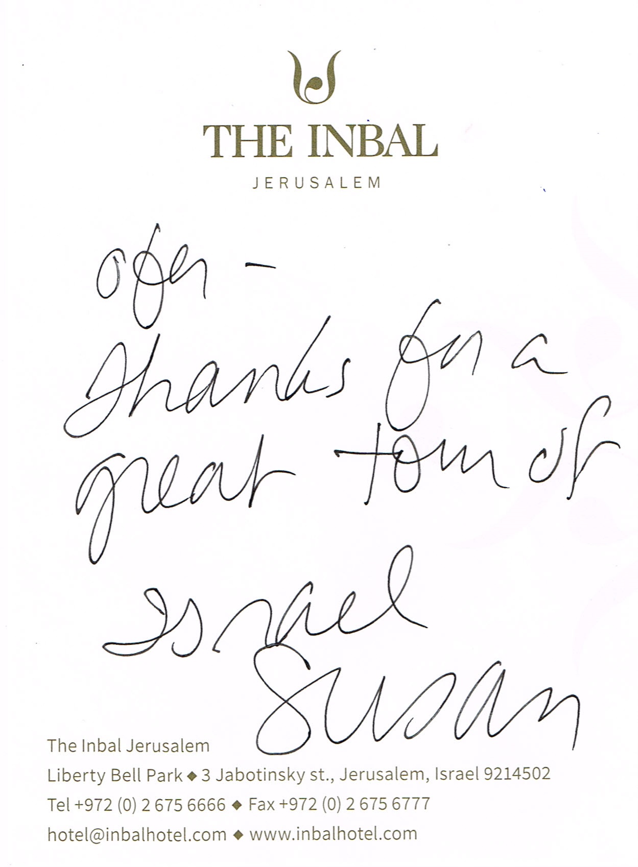 Susan Testimonial
