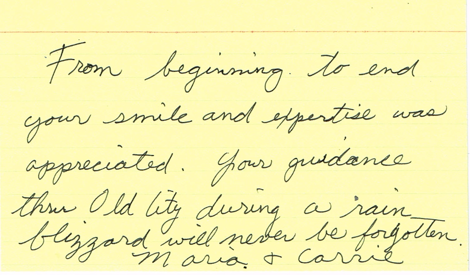 Maria & Carrie Testimonial