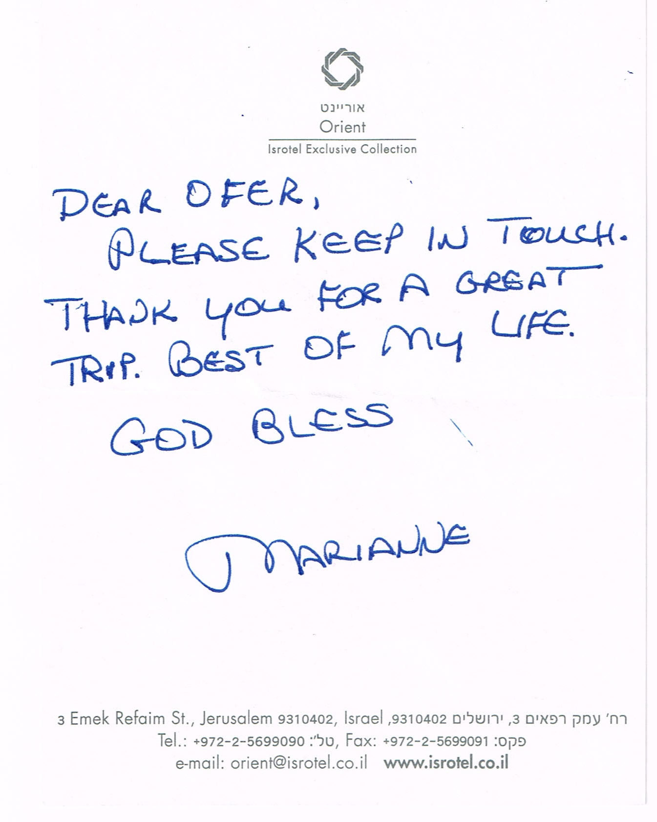 Marianne Testimonial