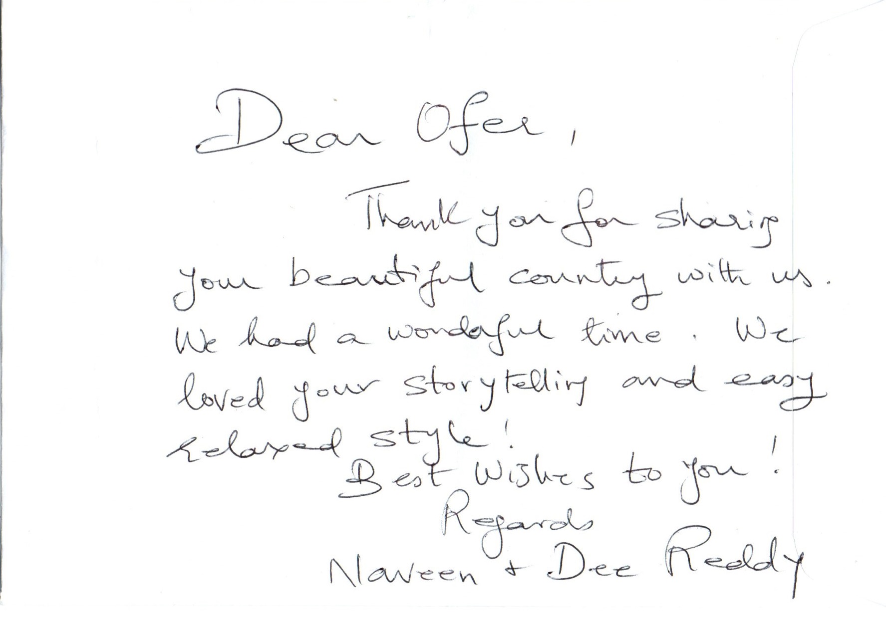 Dee Reddy Testimonial
