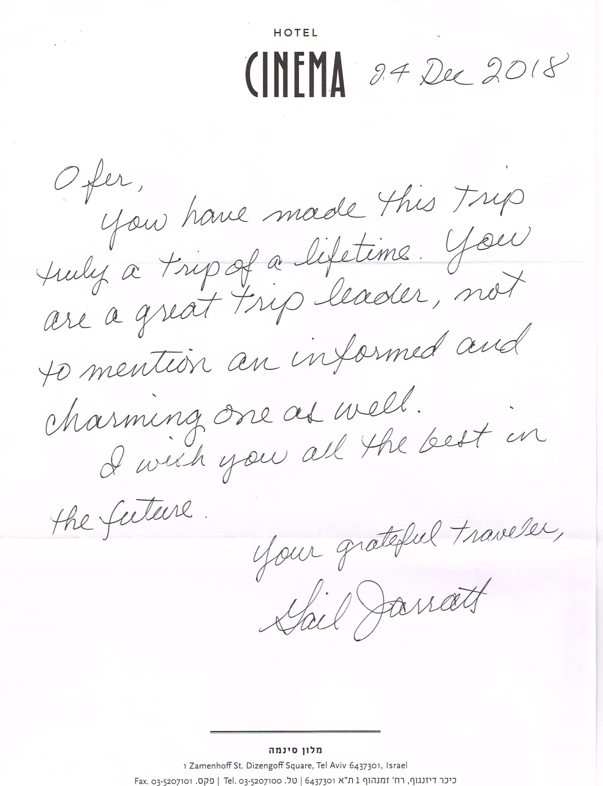 Gail Jarrat Testimonial