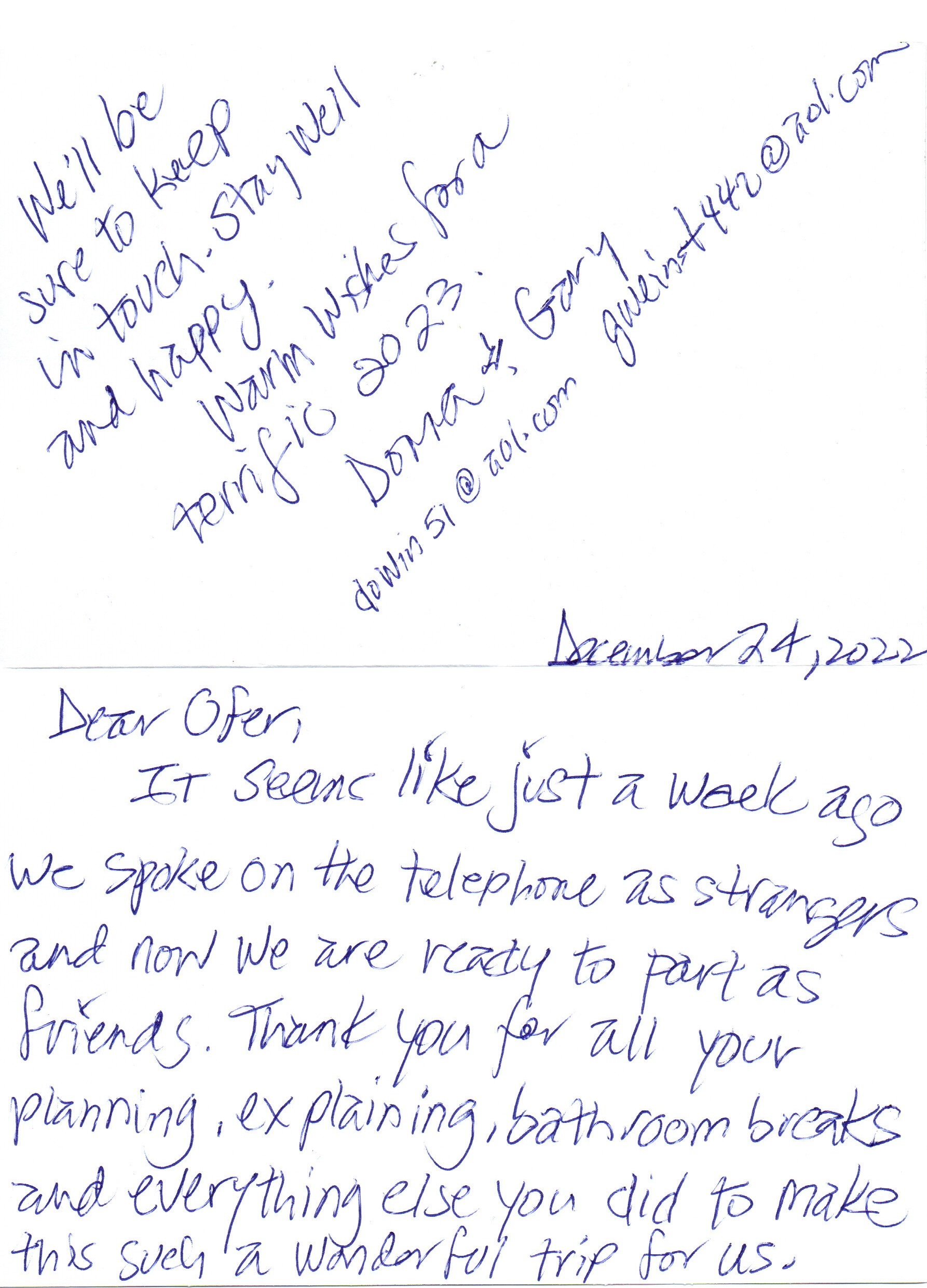 Gary & Donna Weinstein Testimonial