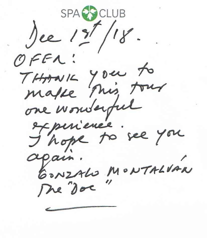 Gonzalo Montalvan Testimonial