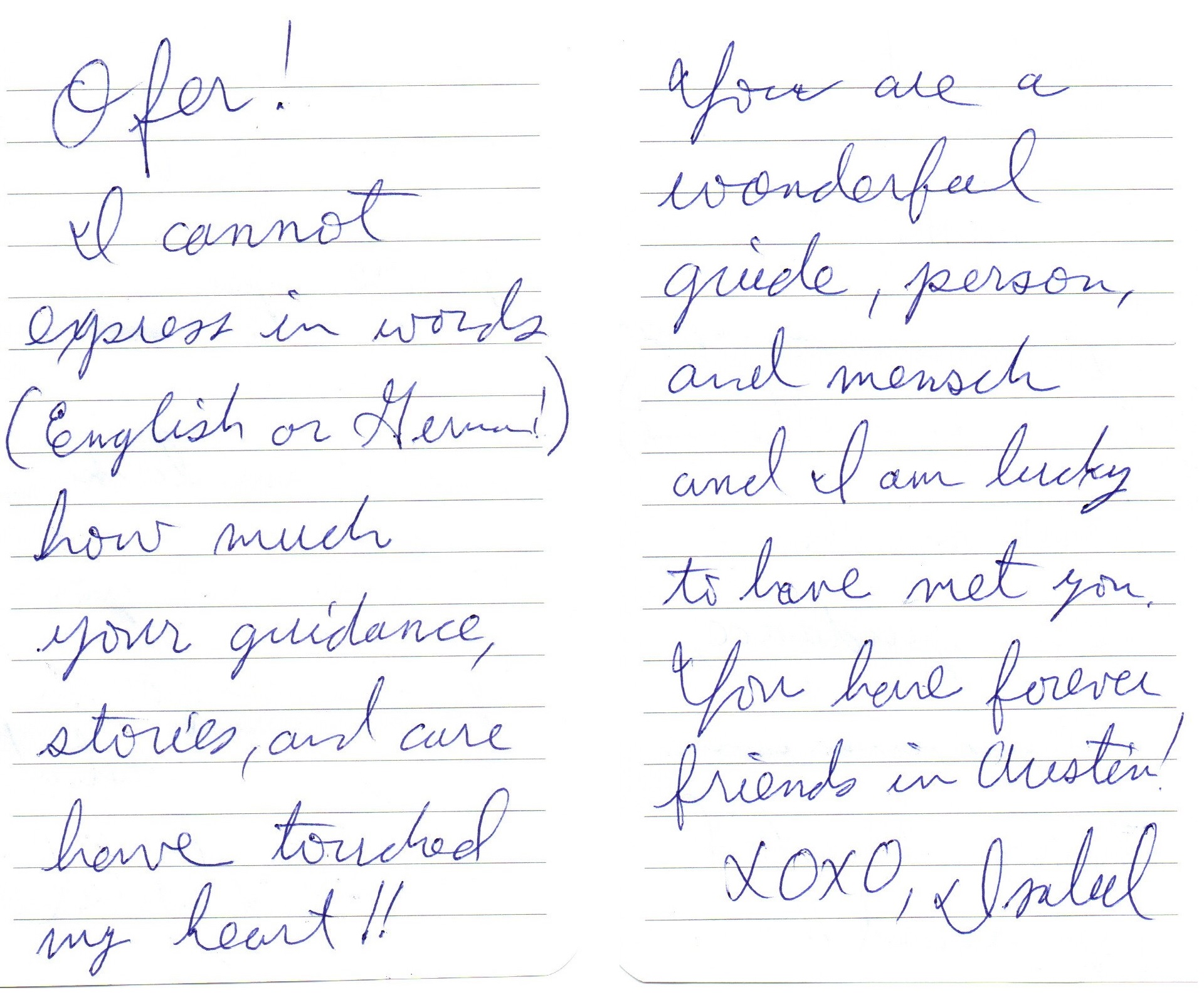 Isabel Garcia Testimonial
