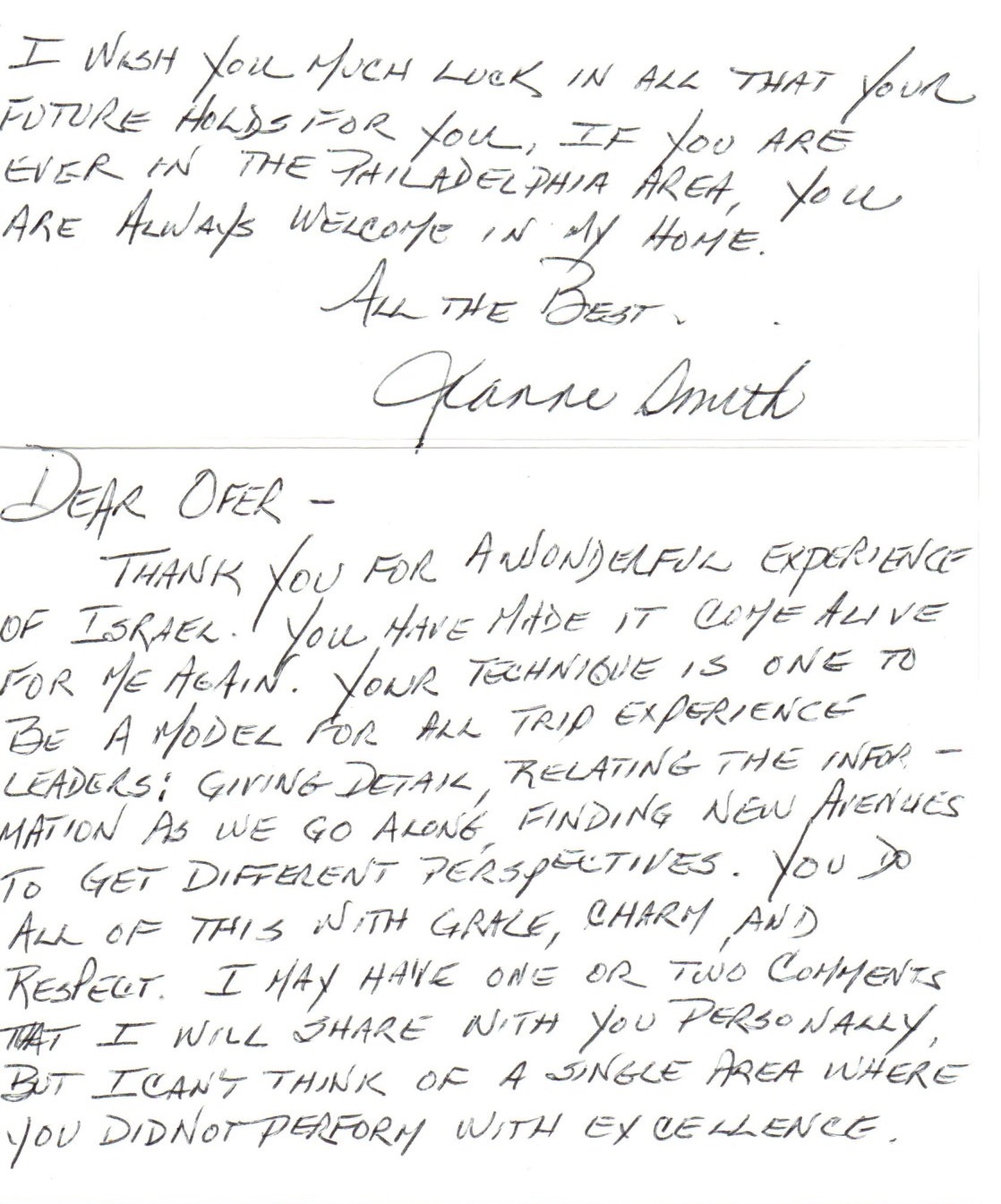 Jeanne Smith Testimonial