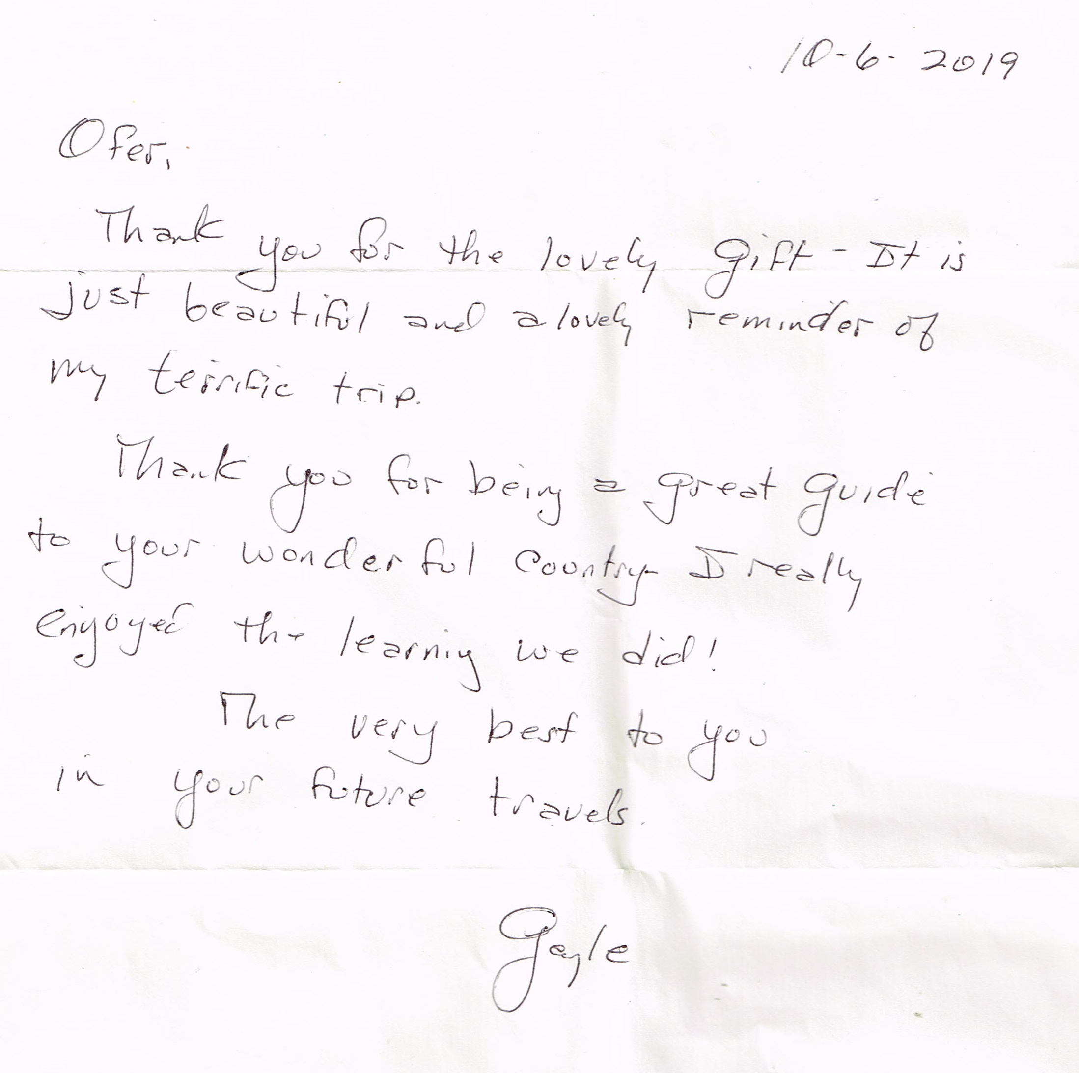 Gayle Johnson Testimonial