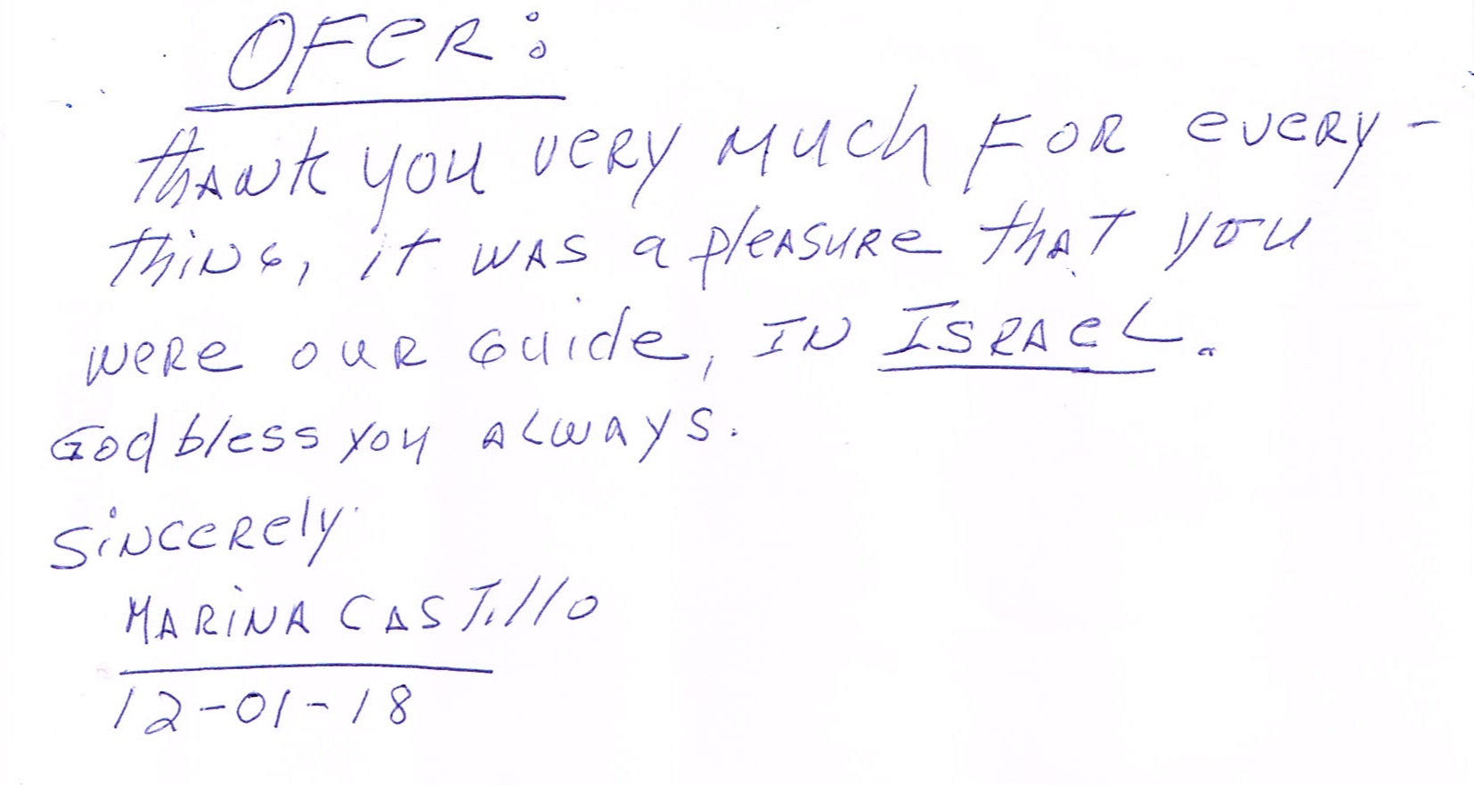 Marina Castillo Testimonial