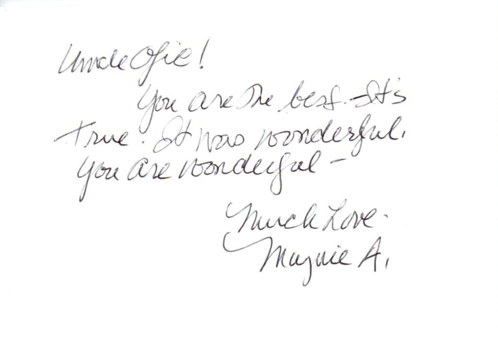 Marjorie Abramson Testimonial