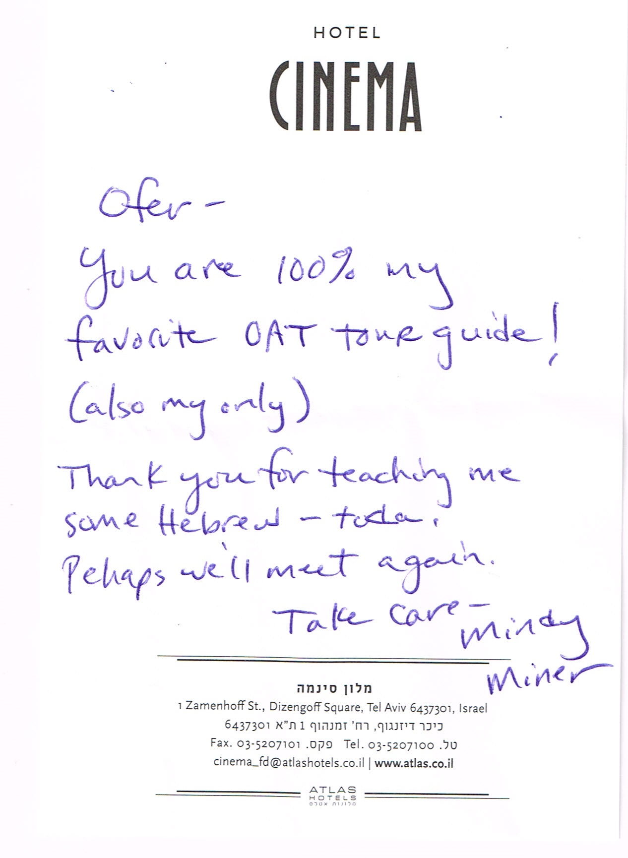 Mindy Miner Testimonial