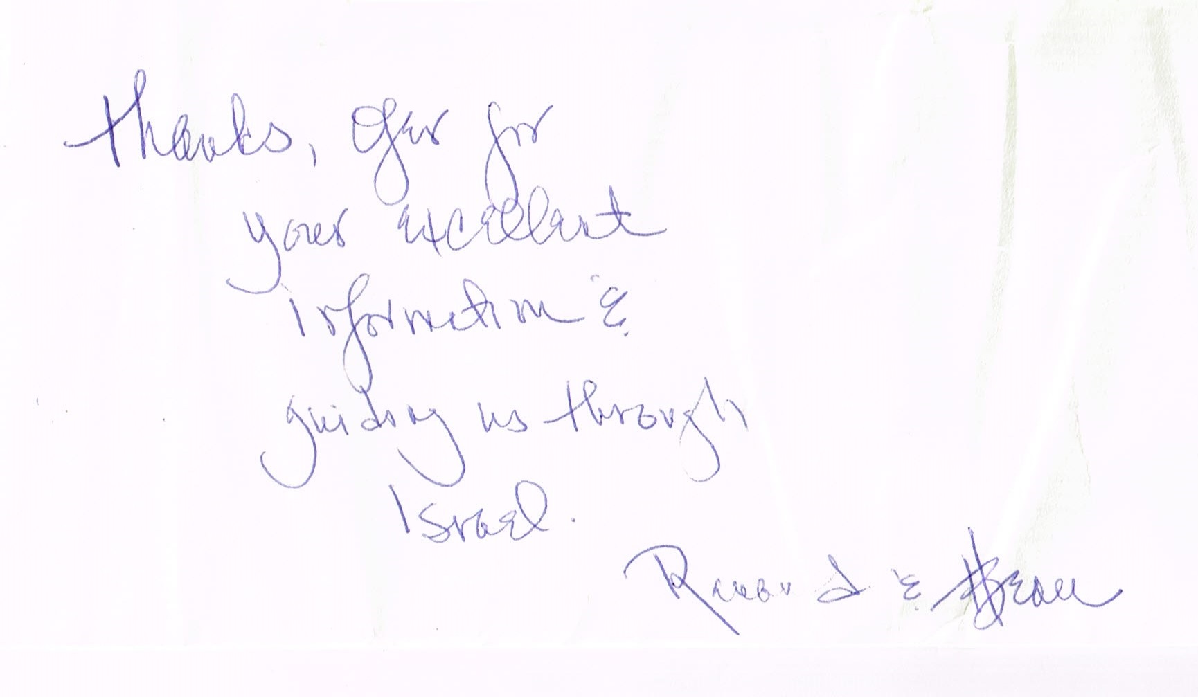 Renaud & Beau Testimonial